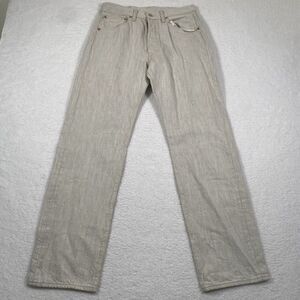Levis 501xx Jeans Mens‎ 32x34 (Real 30x31) Beige Straight Leg Denim Work Pants